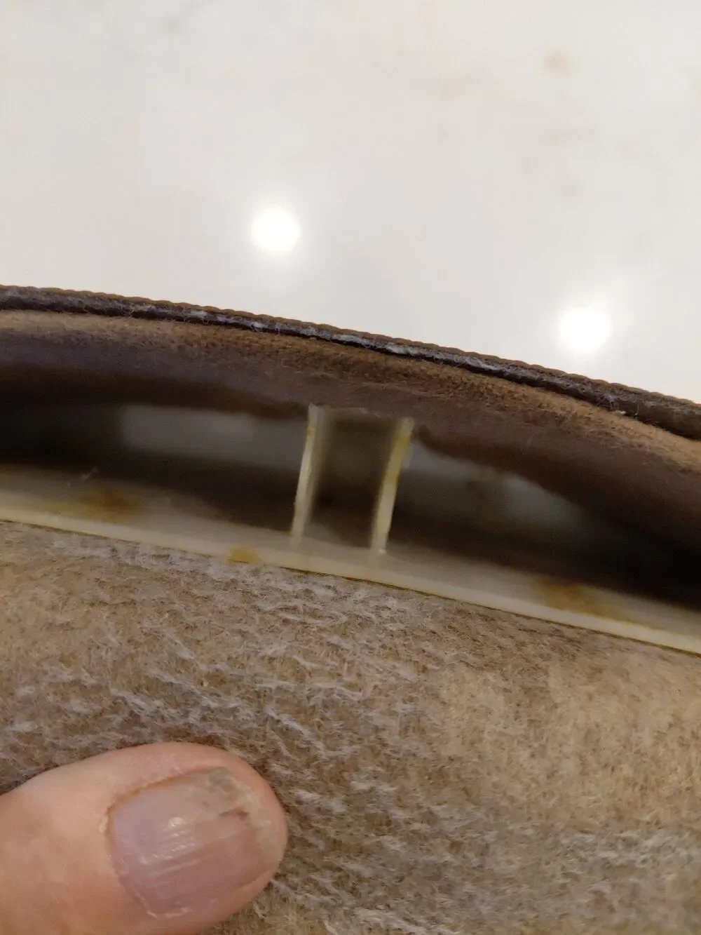 Classic Brown Vintage Ray Ban Glasses Case.